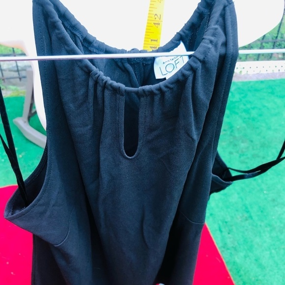 Ann Taylor Loft  LG -XL black 2 piece skirt set with stretch perfect travel set - Picture 5 of 14